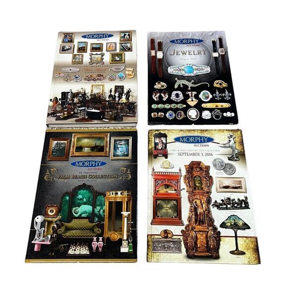 Morphy Auction Catalog 2016 Lot of 4 Jewelry Antiques Collection Color Photos - Picture 1 of 4